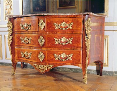 Französische Regency-Kommode, ca. 1720 von Antoine Robert Gaudreau